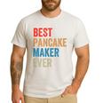 Best Pancake Maker Ever Baking For Baker Dad Or Mom Men's Casual T-Shirt White