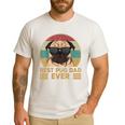 Best Pug Dad Ever Pug Dog For Men And Boys Men's Casual T-Shirt White
