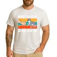 Best Wolf Dad Ever Men's Casual T-Shirt White