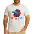 Betta Dad Betta Fish Lover Betta Fish Dad Betta Fish Boy Men's Casual T-Shirt White Betta Dad Betta Fish Lover Betta Fish Dad Betta Fish Boy Men's Casual T-Shirt White