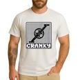 Bicycle DADS Old Guy WHO Ride Bikes BMX Mountain OR Road Men's Casual T-Shirt White