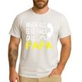 Call Papa When All Else Fails For Dad Husband Men's Casual T-Shirt White