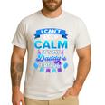 I Cant Keep Calm Its My Daddy Birthday Shirt Bday Men's Casual T-Shirt White