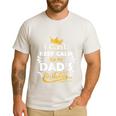 I Cant Keep Calm Its My Dad's Birthday Family Party Men's Casual T-Shirt White