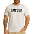 Cat Dad PAWDRE Cats Make Me Happy Cat Father Men's Casual T-Shirt White