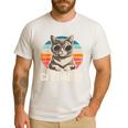 Cat Daddy Shirt Men Cat Lover Dad Fathers Day Men's Casual T-Shirt White