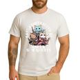 Cats Side Quest Distracted Tabletop Men Women Kids Dad Men's Casual T-Shirt White