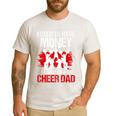 Cheer Dad Cheerleading Fathers Day Men's Casual T-Shirt White