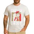 Chicken Daddy a Fun For Every Rooster In The Basket Men's Casual T-Shirt White