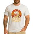 Chicken Daddy Vintage Chicken Dad Farmer Poultry Farmer Men's Casual T-Shirt White