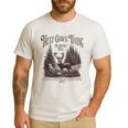 Christian Jesus Bible Verse Deer Elk Buck Hunting Dad Hunter Men's Casual T-Shirt White