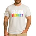 Clown Security Halloween Dad Mom Costume Men's Casual T-Shirt White