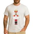 Cool Dad Nutcracker Christmas Family Matching Pajama Men's Casual T-Shirt White