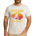 Cool Mountain Biking For Dad Father Biker MTB Bicycle Bike Men's Casual T-Shirt White