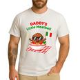 Couple Daddy's Little Meatball Italian Men Men's Casual T-Shirt White