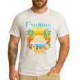 Cruising With My Son Mom Dad Cruise Vacation Matching Men's Casual T-Shirt White