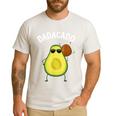 Cute Avocado For Dad Men Fruit Avocado Pear Lovers Men's Casual T-Shirt White