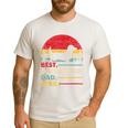 Dachshund Long Haired Best Dad Ever Dog Vintage Retro Men's Casual T-Shirt White Dachshund Long Haired Best Dad Ever Dog Vintage Retro Men's Casual T-Shirt White