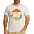 Dachshund Long Haired Dog Vintage Mom Dad Retro Men's Casual T-Shirt White
