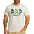 Dad Asaurus Dinosaur Birthday Mom Dad Birthday Boy T-Rex Men's Casual T-Shirt White