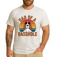 Dad Of a Basshole Basset Hound Owner Men's Casual T-Shirt White