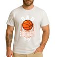 Dad Of The Birthday Boy Basketball Theme Bday Party Men's Casual T-Shirt White
