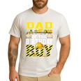 Dad Of The Birthday Boy Construction Truck Men's Casual T-Shirt White