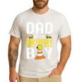 Dad Of The Birthday Boy Construction Worker Bday Men's Casual T-Shirt White