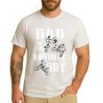 Dad Of The Birthday Boy Dirt Bike Men's Casual T-Shirt White