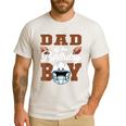 Dad Of The Birthday Boy Football Party Family Matching Men's Casual T-Shirt White