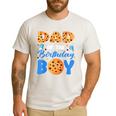 Dad Of The Birthday Boy Milk And Cookies 1 Year Old Men's Casual T-Shirt White