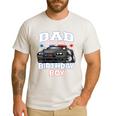 Dad Of The Birthday Boy Policeman Officer Party Men's Casual T-Shirt White Dad Of The Birthday Boy Policeman Officer Party Men's Casual T-Shirt White