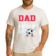 Dad Of The Birthday Boy Shirt Soccer Party Family Daddy Men's Casual T-Shirt White