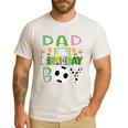 Dad Of The Birthday Boy Soccer Player Game Day Men's Casual T-Shirt White