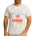 Dad Birthday Boy Train I'm 2 Two Yr Old Chugga Engine Men's Casual T-Shirt White