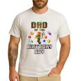 Dad Of The Birthday Boy Video Gamer Pixel Number Men's Casual T-Shirt White