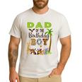 Dad Of The Birthday Boy Wild Zoo Theme Safari Party Men's Casual T-Shirt White