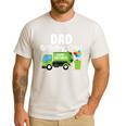 Dad Birthday Crew Garbage Truck Birthday Party T-Shirt Men's Casual T-Shirt White
