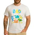 Dad Birthday Crew Sea Ocean Fish Aquarium Bday Party Men's Casual T-Shirt White Dad Birthday Crew Sea Ocean Fish Aquarium Bday Party Men's Casual T-Shirt White