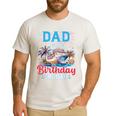 Dad Of The Birthday Cruiser Cruise Birthday Men's Casual T-Shirt White