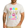 Dad Of The Birthday Girl Candy Family Bday Party Men's Casual T-Shirt White