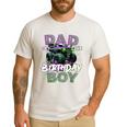 Dad Of The Birthday Monster Truck Family Matching Party Men's Casual T-Shirt White