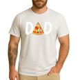 Dad Birthday Pizza 1st Birthday Pizza Family Matching Men's Casual T-Shirt White
