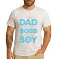 Dad Of The Boss Birthday Party Outfit Like A Boss Daddy Men's Casual T-Shirt White
