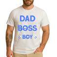 Dad Of The Boss Birthday Party Outfit Like A Boss Dad Men's Casual T-Shirt White Dad Of The Boss Birthday Party Outfit Like A Boss Dad Men's Casual T-Shirt White