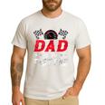 Dad Of The Fast One 1st Birthday Racing Car Family Men's Casual T-Shirt White