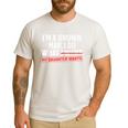 Dad Father I'm A Grown Man I Do What My Daughter Wants Men's Casual T-Shirt White