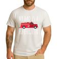My Dad Is A Firefighter Men's Casual T-Shirt White