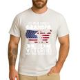 Dad Grandpa Veteran Nothing Scares Patriotic Veterans Day Men's Casual T-Shirt White