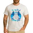 To My Dad In Heaven I Miss You Men's Casual T-Shirt White